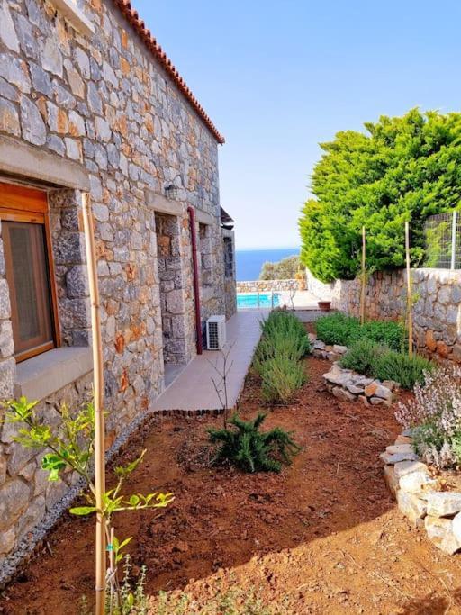 Villa Mavri Ruhige Private Pool Villa, Meerblick Αγία Παρασκευή Εξωτερικό φωτογραφία